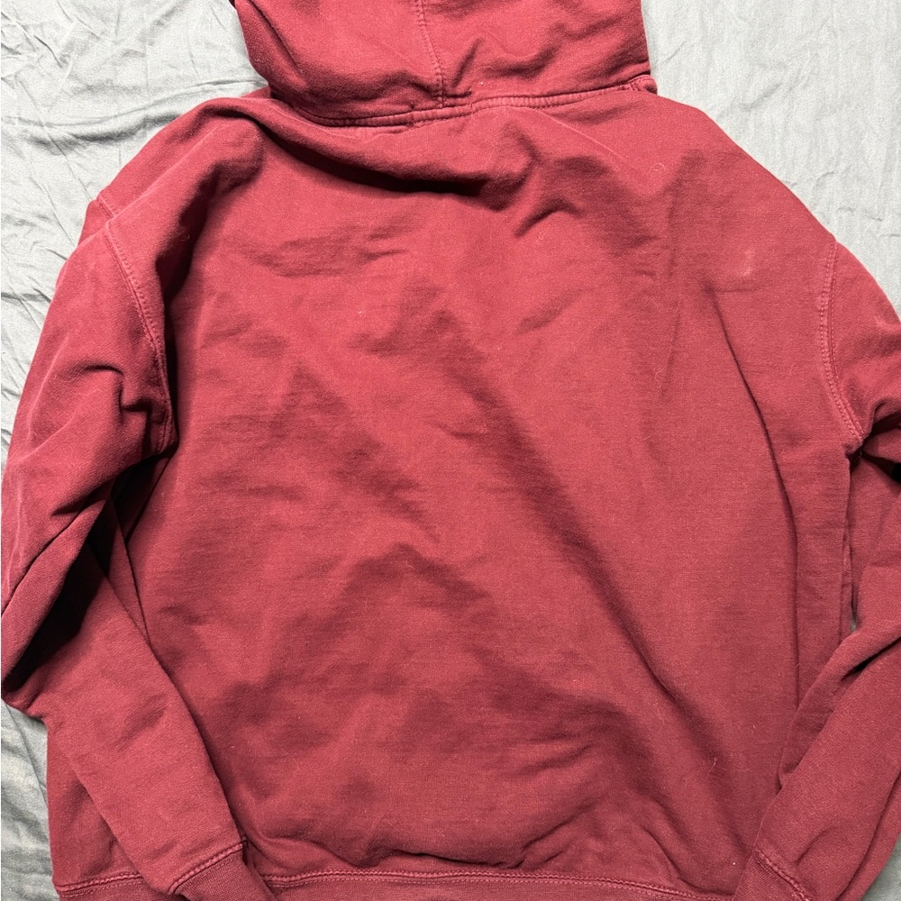 San Francisco California Maroon Hooded Pullover Sweatshirt - Picture 4 of 4